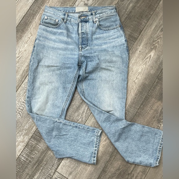 Everlane 90’s Cheeky Jean Vintage Sun bleached Blue - Picture 7 of 8